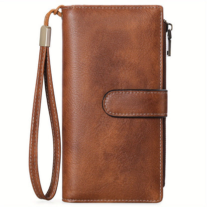 Women's Wallet – PU Leather, RFID Blocking – front view - product view 19