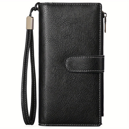 Women's Wallet – PU Leather, RFID Blocking – alternate view