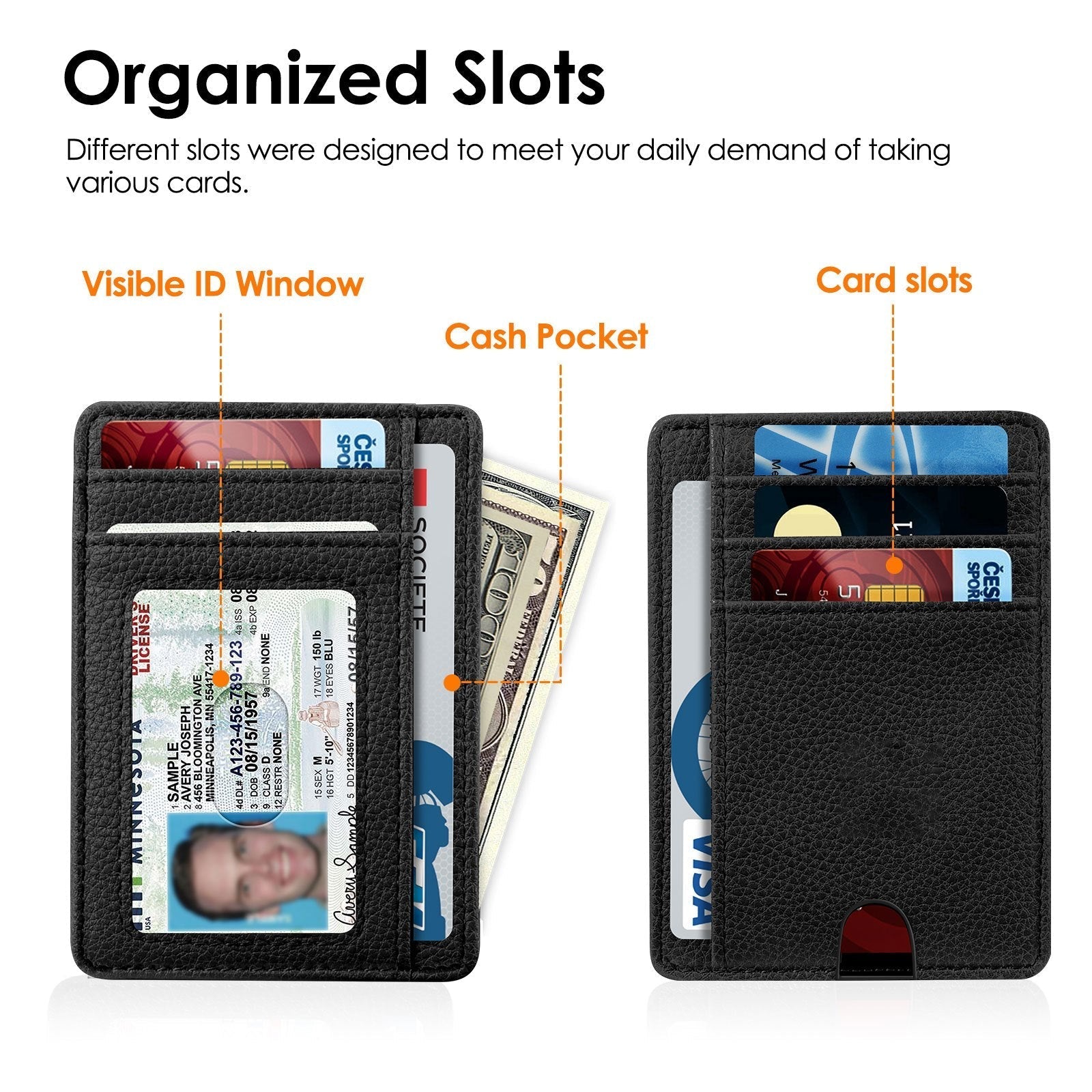 Women's Wallet – RFID Blocking, for Everyday Use – detail view 3