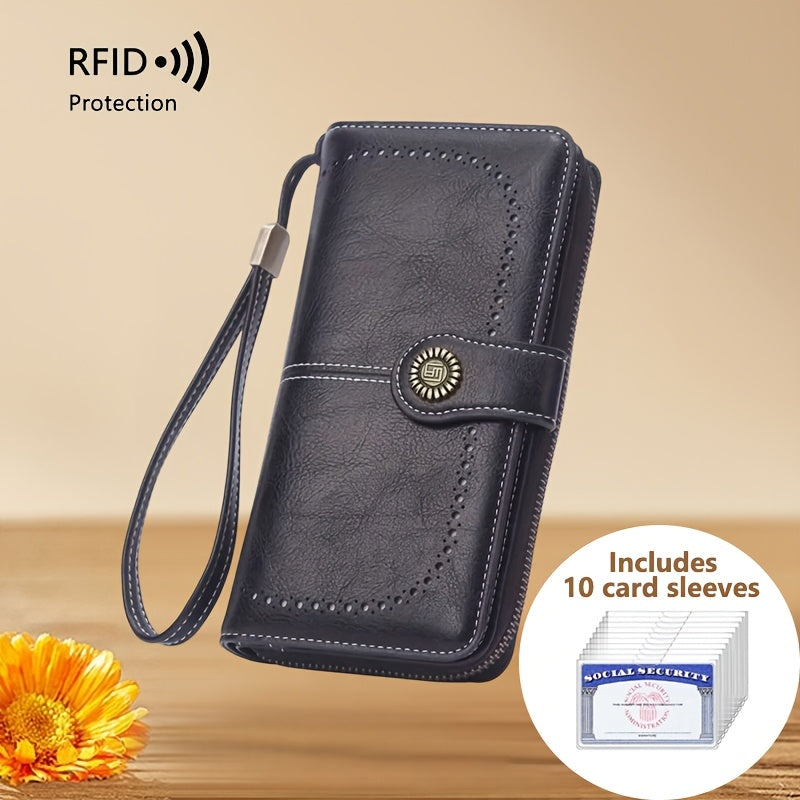 Women's Wallet – RFID Blocking, Large Capacity – detail view 29