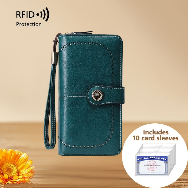 Women's Wallet – RFID Blocking, Large Capacity – detail view 4