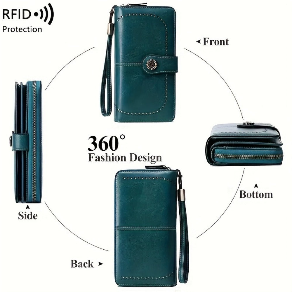Women's Wallet – RFID Blocking, Large Capacity – detail view 27
