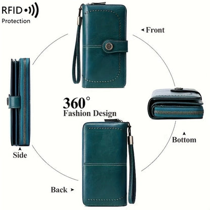 Women's Wallet – RFID Blocking, Large Capacity – detail view 27