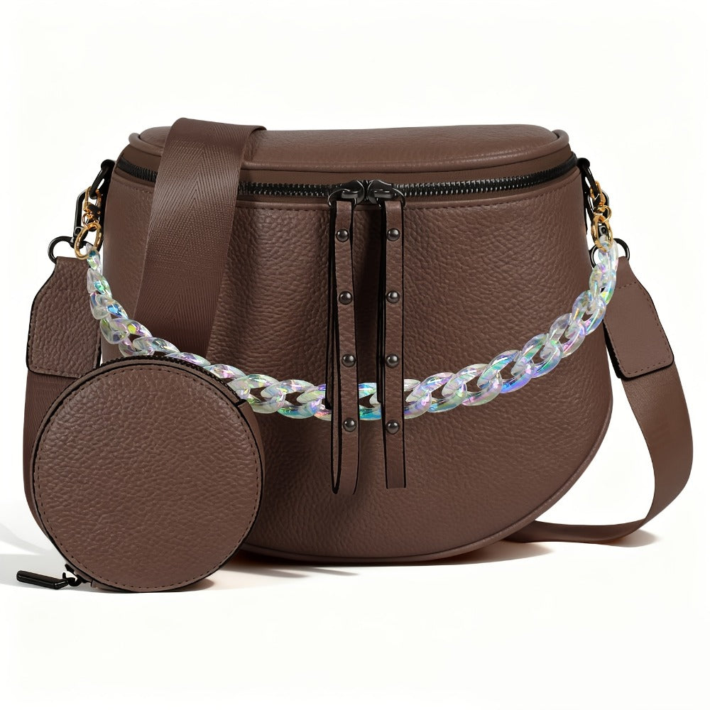 Women's Wallet – for Travel & Everyday Use, Chain Strap Set Adjustable Detachable – detail view 12