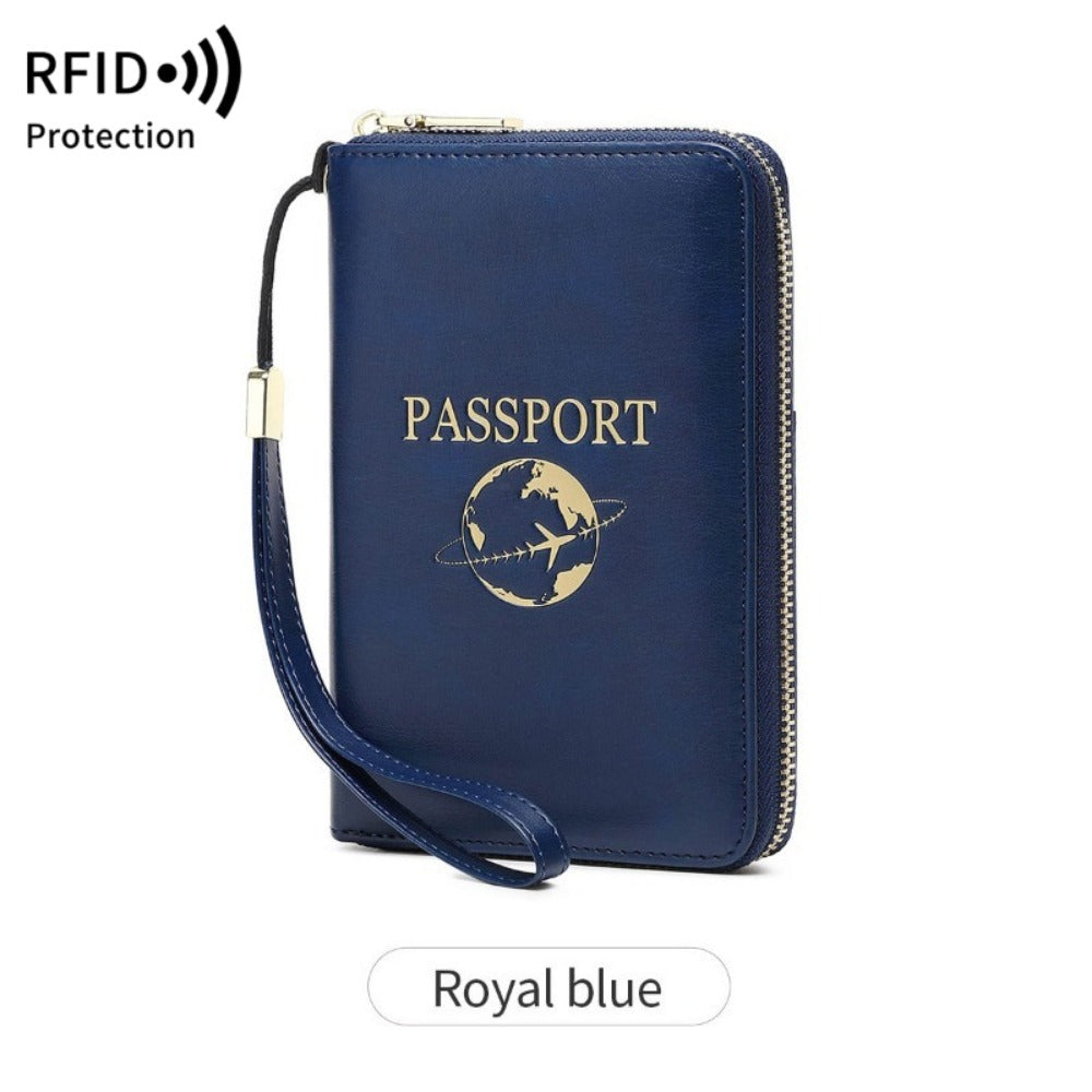 Women's Wallet – for Travel & Everyday Use, Rfid Bifold Zipper Passport Organizer – detail view 7
