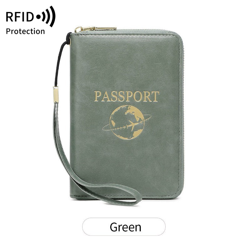 Women's Wallet – for Travel & Everyday Use, Rfid Bifold Zipper Passport Organizer – detail view 2