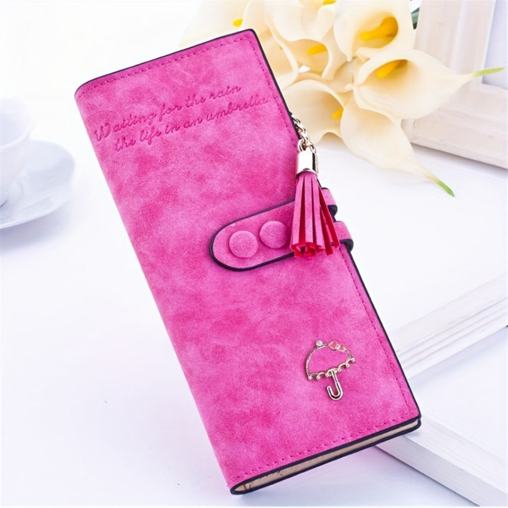 Women's Wallet – Vegan Leather, Large Capacity, for Everyday Use – detail view 13