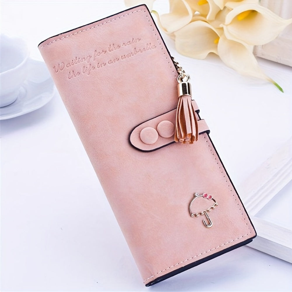 Women's Wallet – Vegan Leather, Large Capacity, for Everyday Use – detail view 11