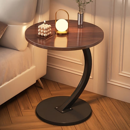 Wrought Iron Metal Side Table, Small Accent Table for Work, Display, and Everyday Use detail image - detail view 9