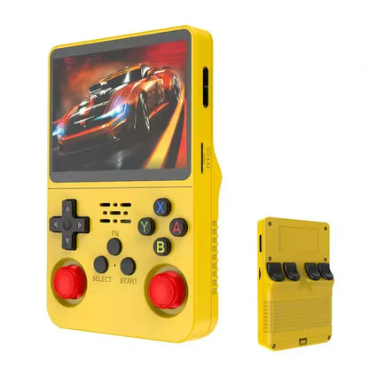 Handheld Game Console R36S with 3.5-Inch IPS HD, 640x480 resolution, 64GB or 128GB Options, 2600mAh Battery