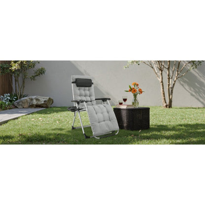 Zero-Gravity Foldable Zero Gravity Recliner with Cup Holder and Removable Cushions detail image - detail view 13