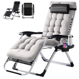 Grey recliner