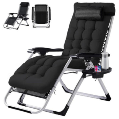 Zero Gravity Recliner, Zero Gravity Chair Foldable Recliner with Headrest Cup Holder Tray shown in the main product view